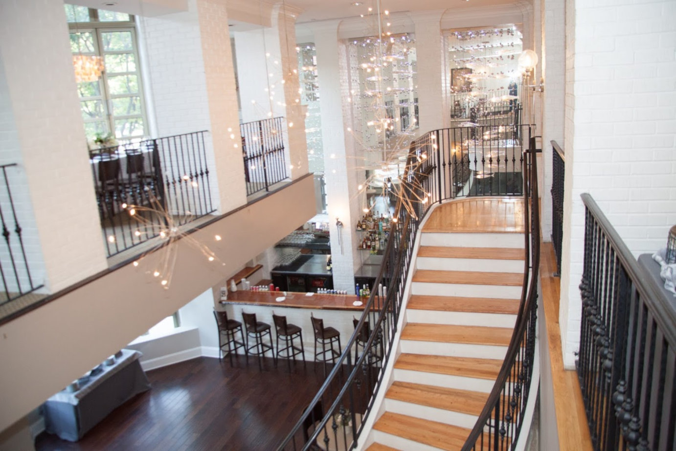 Interior, view from the stairs